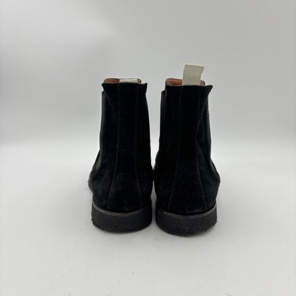 Common Projects Suede Chelsea Black Boots Men's 45 US 11 - Picture 4 of 10